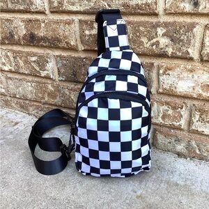 Black Checkered Sling